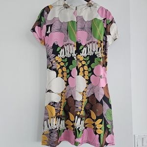 La Double J floral silk dress - small